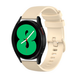 Samsung Sportband met motief - Beige - Galaxy watch 7 / Galaxy Watch FE - 40mm & 44mm