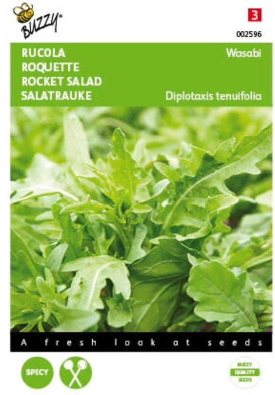 Buzzy 5 stuks Rucola Wasabi Tuinplus