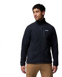Columbia Jasper Ridge™ Pebbled Fleece Met Volledige Rits Blauw XL Man