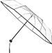 miniMAX Impliva B.V. miniMAX Transparante Windproof Paraplu - 98 cm