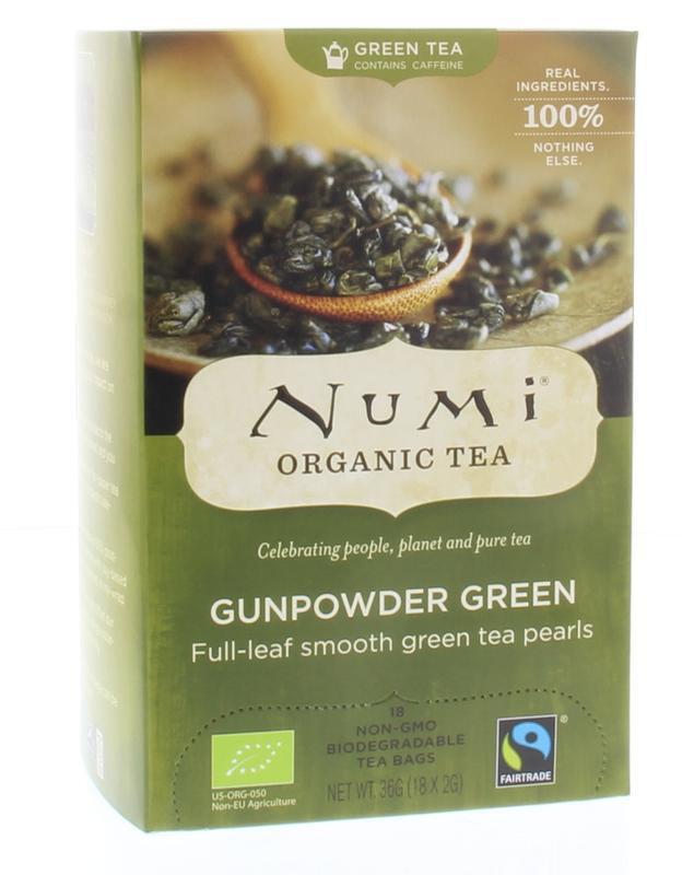 Numi Organic Tea Gunpowder Green 18st