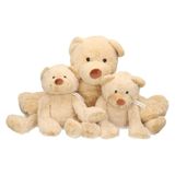 Happy Horse 3x Pluche mama en kind Boogy knuffelberen 35 en 24 cm knuffels speelgoed set