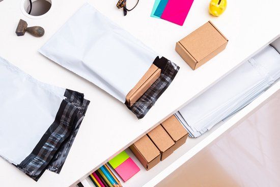 Ondoorzichtige Verzendzakken A3 31 x 42 cm - 50 stuks - Grijs