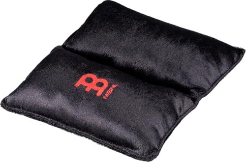 Meinl Percussion Cowbell Kussen Add-On - Kussen Accessoire voor Idiofoons - Groot - Fluweel met Synthetische Vezelvulling, Zwart (MPCC-L)