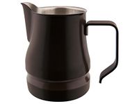 ILSA Evolution Melkkannetje voor cappuccino en latte art, roestvrij staal 18/10, kleur koffie, 3 kopjes, inhoud 35 cl