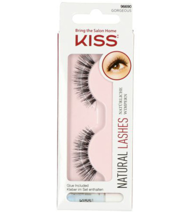 Kiss Kunstwimpers natural gorgeous (1SET)