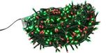 Led-lichtsnoer voor kerstversiering en decoraties (ketting 25 m, 500 lampen, groen en roze)