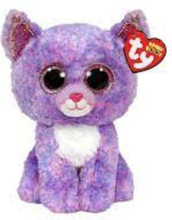 TY Beanie Boos Cassidy Cat - 15cm - Pluche Knuffel