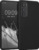 kwmobile telefoonhoesje geschikt voor Motorola Edge 30 - Hoesje voor smartphone - Back cover in mat zwart