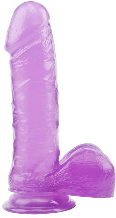 Chisa Toys Chisa Toys dildo 19,5cm zuigvoet paars