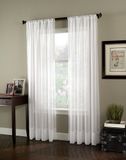 Curtainworks Soho Transparant voilegordijn, 150 x 335 cm, winterwit