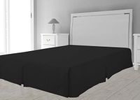 Tijdloos Stamkachel bedden Microvezel, Polyester, Zwart, 90 x 190 cm