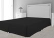 Tijdloos Stamkachel bedden Microvezel, Polyester, Zwart, 90 x 190 cm