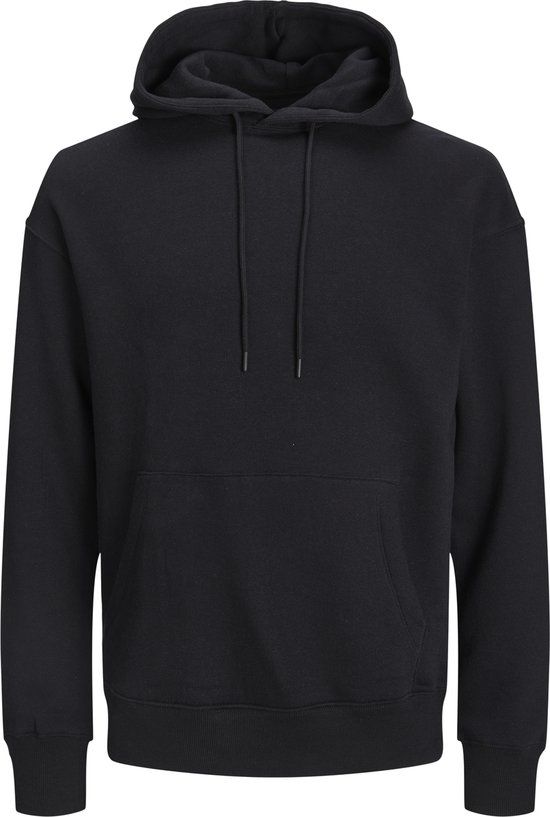 JACK & JONES PLUS JJEBRADLEY Sweat Hoodie - Black - EU 5XL / US 3XL - Men