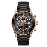 Gc Gc Speedracer Chrono Ceramic Quartz Chronograafhorloge Zwart Kast Gemaakt Van 100% Roestvrij Staal En Een Armband Van 100% Keramiek 44 Z51004G2MF, Z51005G9MF