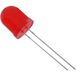 TRU COMPONENTS 1573763 Bedrade LED Rood Rond 10 mm 550 mcd 50 ° 20 mA 2.1 V