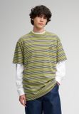 Superdry Oversized Gestreept T-shirt Heren Groen M