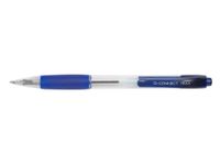 Q-CONNECT KF04396 balpen, met grip, medium punt, blauw