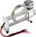 Compresseur portable pour suspension pneumatique - 12V DC - 50 litres par minute - 200–300 Watt - 72 dB - Convient pour avertisseurs sonores et pneus de moto - Argent