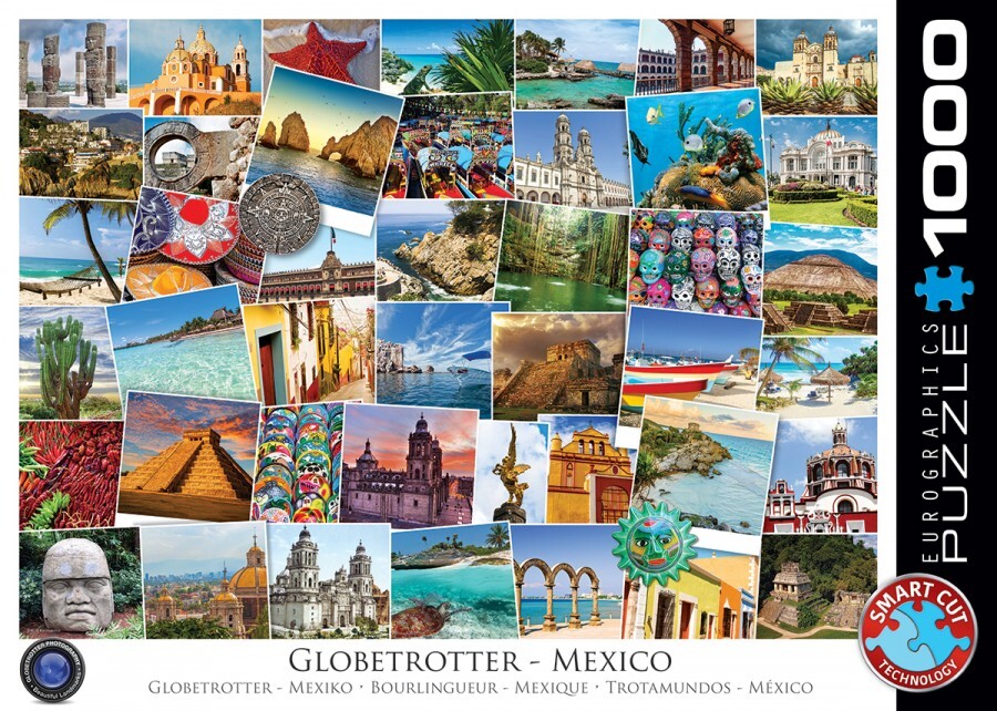Eurographics Globetrotter - Mexico Puzzel (1000 stukjes)