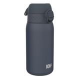 ION8 Geïsoleerde Stalen Waterfles, 320 ml/11 oz, Lekvrij, Makkelijk te Openen, Veilige Sluiting, Vaatwasserbestendig, Draaghandvat, Hygiënische Flip Cover, Duurzaam Roestvrij Staal, Asmarine