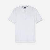OLYMP polo casual jersey zip wit
