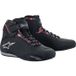 Alpinestars Sektor waterdicht Chaussure Noir Gris Foncé Rouge Fluo - Botte