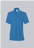 BP Damespoloshirt 1648-181 Azuurblauw XL