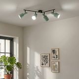 Lindby - Buitenspot - 4 Lichtpunten - IJzer - Groen, Zwart