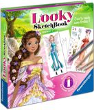 Ravensburger Looky schetsboek - fantasie - creatieve hobby - modetekening - styling - ontspannen en creatieve activiteit - vanaf 6 jaar - 20183