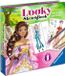 Ravensburger Looky schetsboek - fantasie - creatieve hobby - modetekening - styling - ontspannen en creatieve activiteit - vanaf 6 jaar - 20183