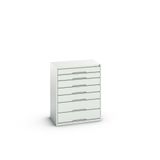 Bott Verso Schuifladenkast | 800x550x1000mm | 7 Laden | RAL 7035
