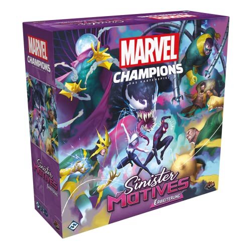 Fantasy Flight Games Asmodee Marvel Champions Het kaartspel - Sinister motieven, kampagne uitbreiding, kaartspel, debouw, Duits