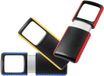 Wedo Outdoor rechthoekige loep met LED-verlichting, rood
