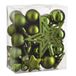 Overige Merken Boules de Noël incassables 40 pièces vert foncé