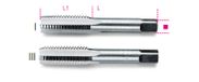 Beta Handtappen, fijne spoed, metrische draad verchroomd staal 433 10X0,75