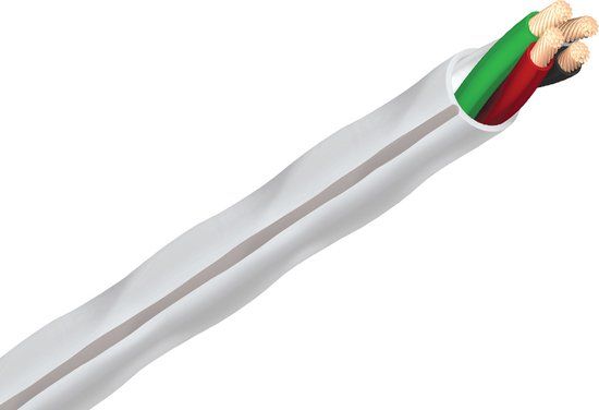AudioQuest SLiP 14/4 DB Wit Luidsprekerkabel - 1 meter