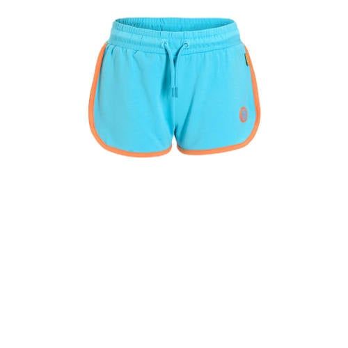 Orange Stars sweatshort blauw/oranje