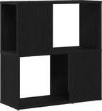 vidaXL Meuble TV 60 x 24 x 63 cm Noir Bois traité
