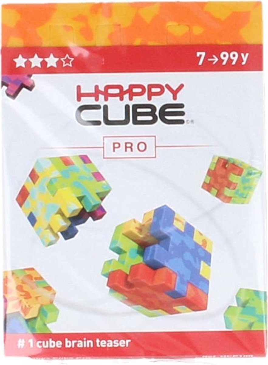 Smart games Happy Cube Pro Puzzel Geel/Oranje