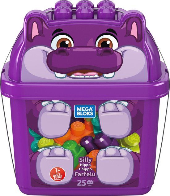 Mega Bloks Silly Nijlpaard Bouwset