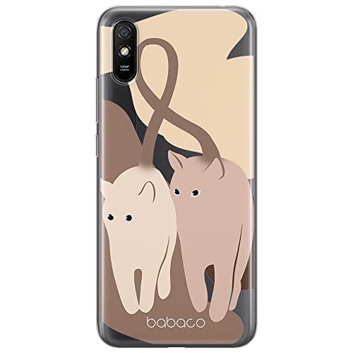 ERT GROUP mobiele telefoonhoesje voor Xiaomi REDMI 9A - Babaco Cats 002
