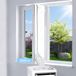 Merkloos Raamafdichting airco - 500 cm - Voor mobiele airconditioner en wasdroger - Zonder boren
