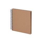 Rössler S.O.H.O. mini-fotoalbum 180x180 mm zwart kraft