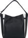 LIEBESKIND BERLIN Leren Schoudertas Hilla Small Pebble Hobo Bag Black Zwart