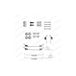 Delphi LY1045 Kit de montage pour freins