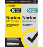 Norton 360 Premium met Utilities Ultimate | 10 Apparaten | 1 Jaar