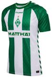 Hummel Werder maillot de football pour hommes, saison 2026/2027, couleur vert, manches courtes