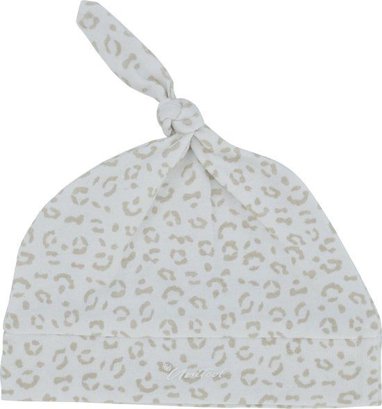 Born United! Babymuts Cheetah Katoen Wit/bruin One-size
