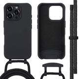 imoshion Color Backcover met afneembaar koord MagSafe voor de iPhone 16 Pro - Zwart